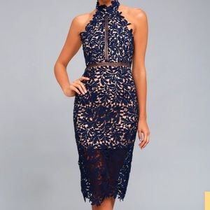Lulus lace dress, new with tags